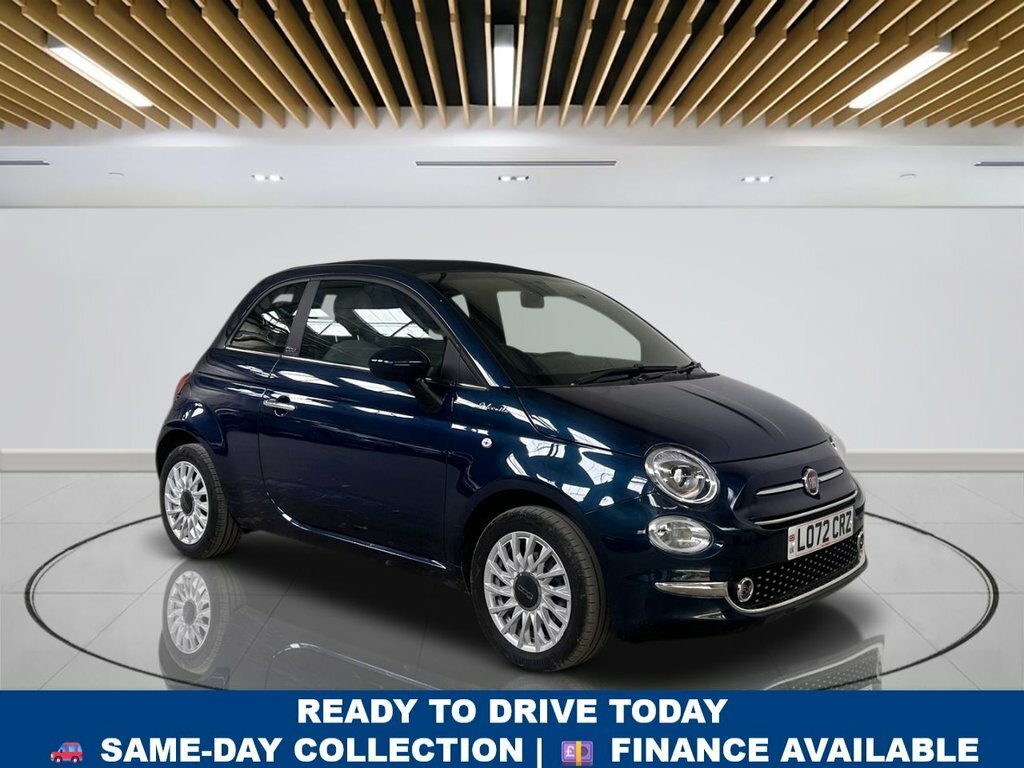Fiat 500C 1L Dolcevita Blue