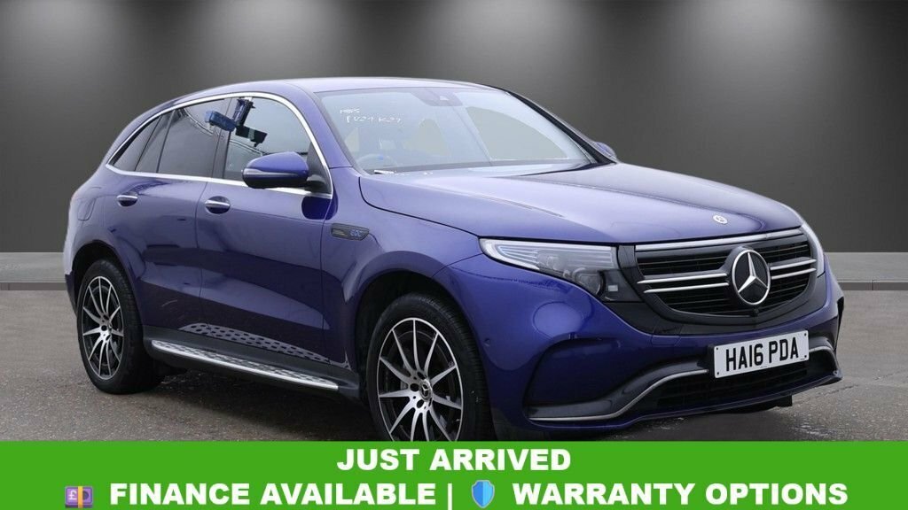 Mercedes-Benz EQC Suv Blue