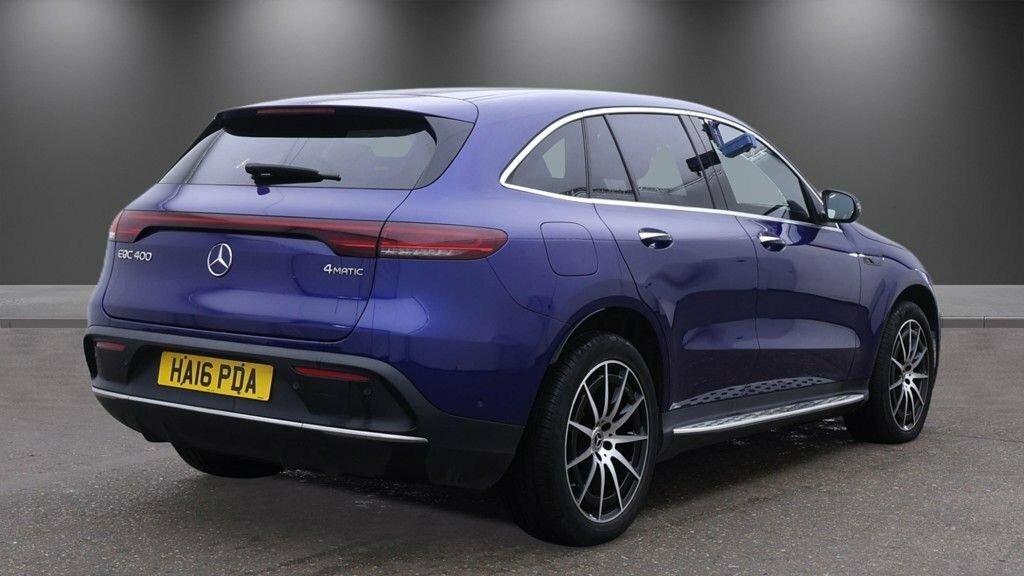 Mercedes-Benz EQC Suv Blue #4