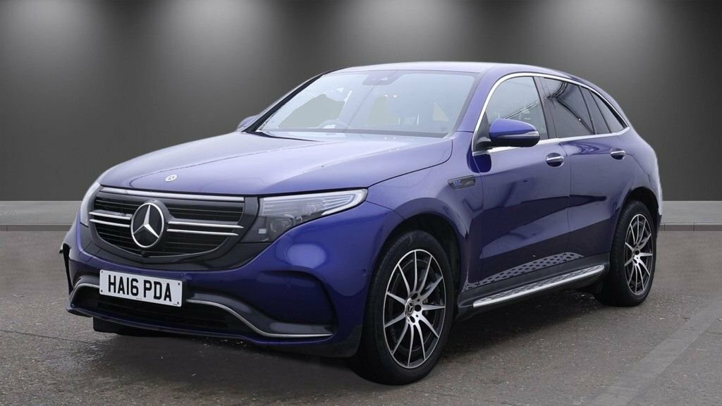 Mercedes-Benz EQC Suv Blue #2
