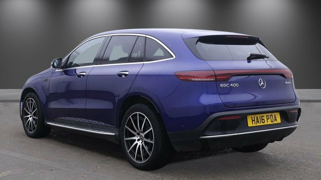 Mercedes-Benz EQC Suv Blue #3