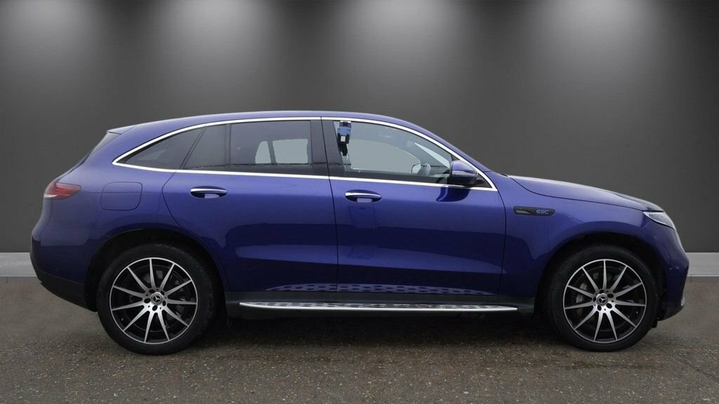 Mercedes-Benz EQC Suv Blue #5