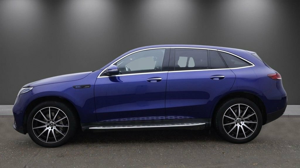 Mercedes-Benz EQC Suv Blue #6