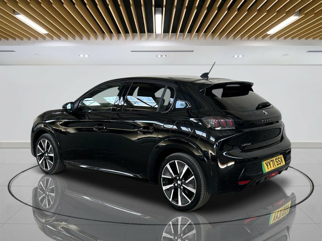 Peugeot e-208 Hatchback Black #6