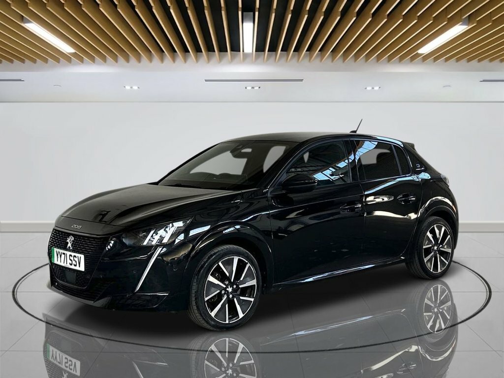 Peugeot e-208 Hatchback Black #4