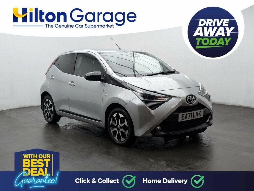 Toyota Aygo 1.0 Vvt-i X-trend Hatchback Euro EA71LVK Silver #2