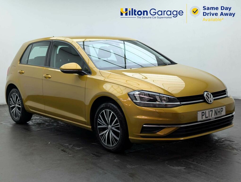 Volkswagen Golf 1.4 Golf Se Nav Tsi Bluemotion Technology Semi-aut Yellow