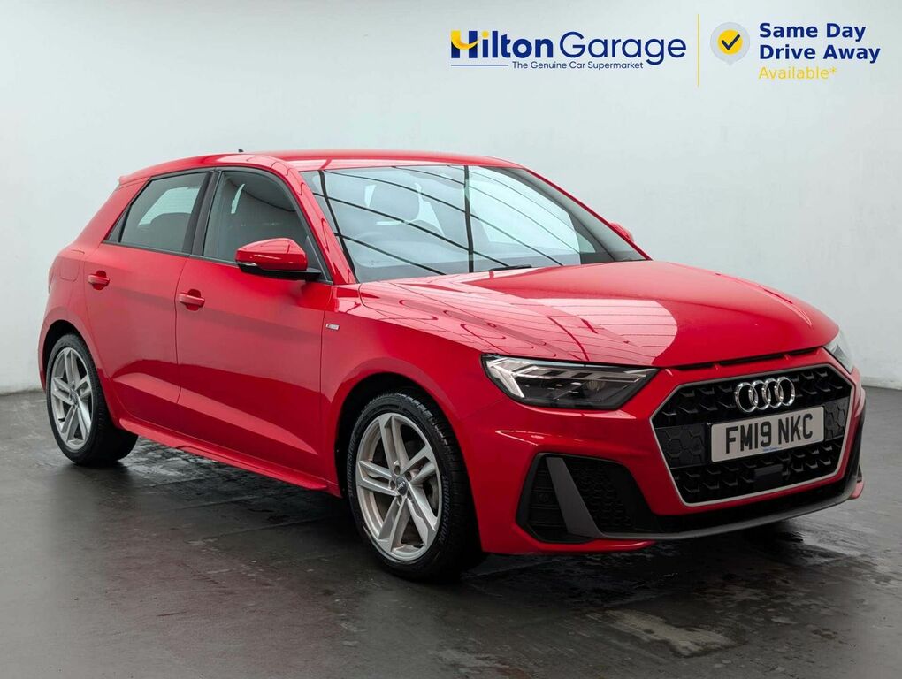 Audi A1 1.0 A1 Sportback 30 Tfsi S Line Red