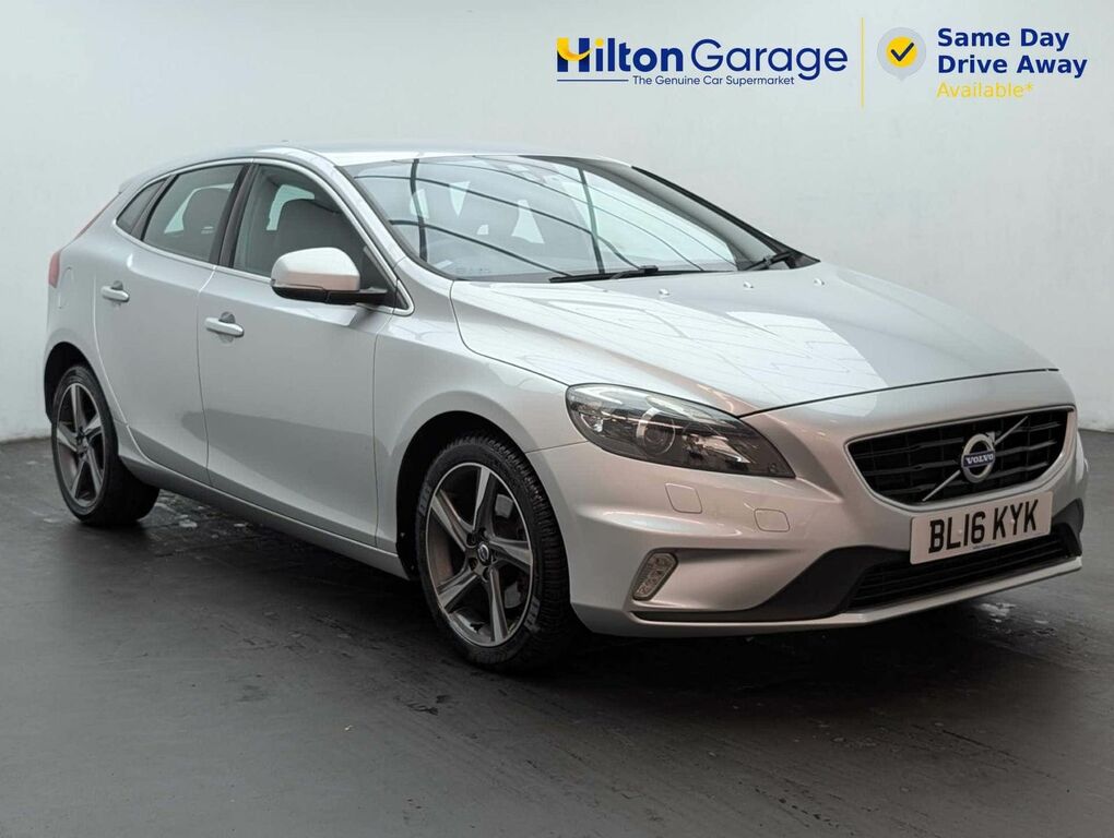 Volvo V40 2.0 V40 R-design Luxury D2 Silver