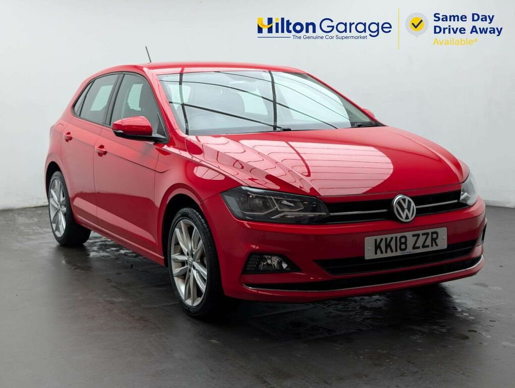 Volkswagen Polo 1.0 Polo Sel Tsi KK18ZZR Red