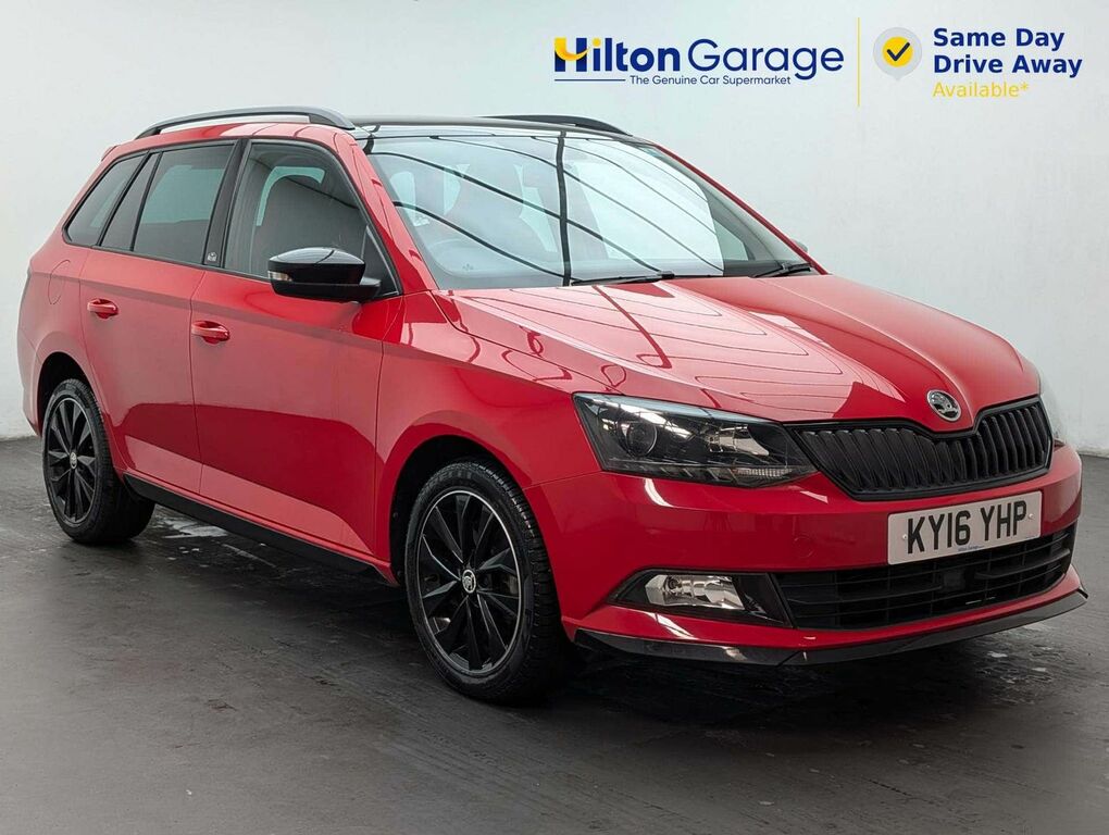 Skoda Fabia 1.2 Fabia Monte Carlo Tsi Red