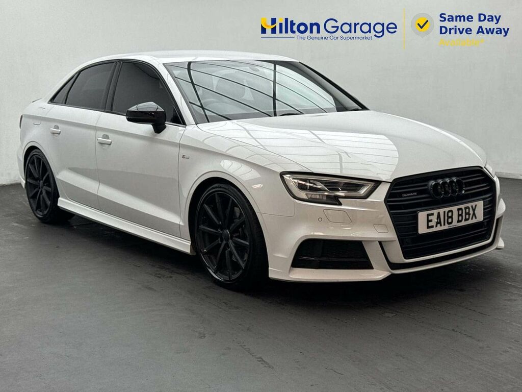 Audi A3 2.0 A3 Black Edition Tfsi Quattro 4Wd White