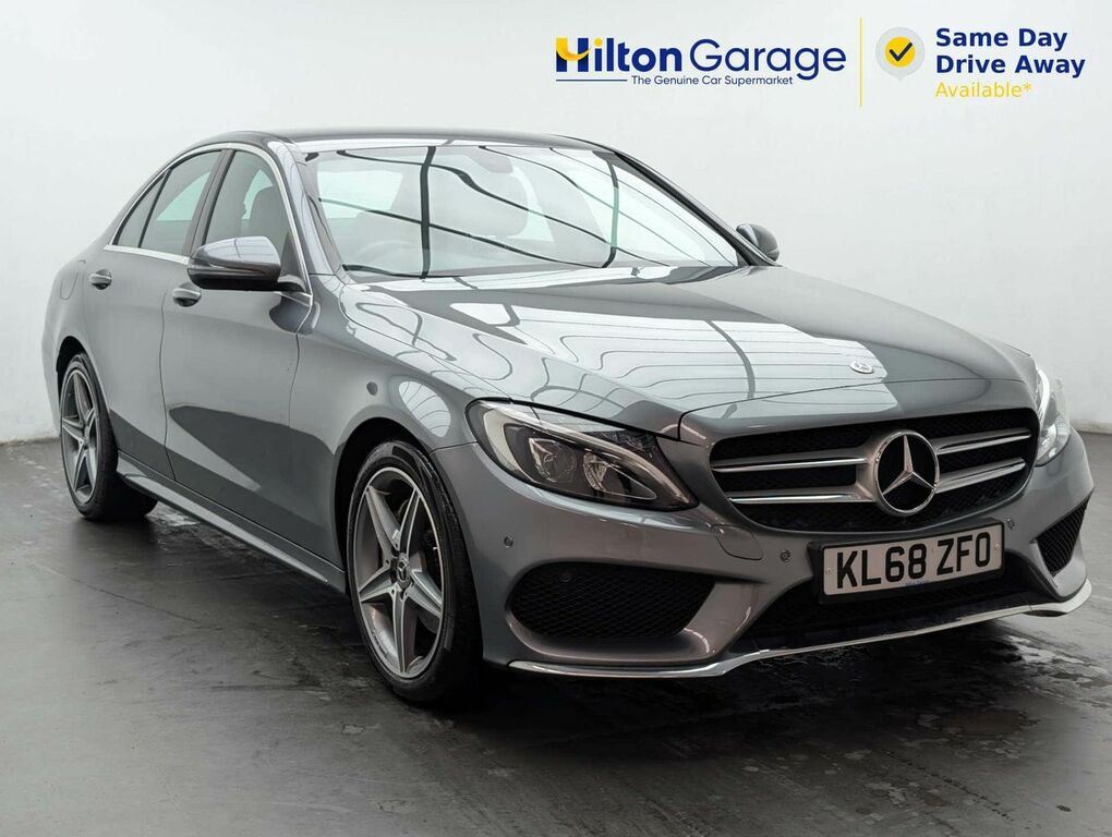 Mercedes-Benz C Class 1.6 C200d Amg Line Saloon G-tronic Eur Grey