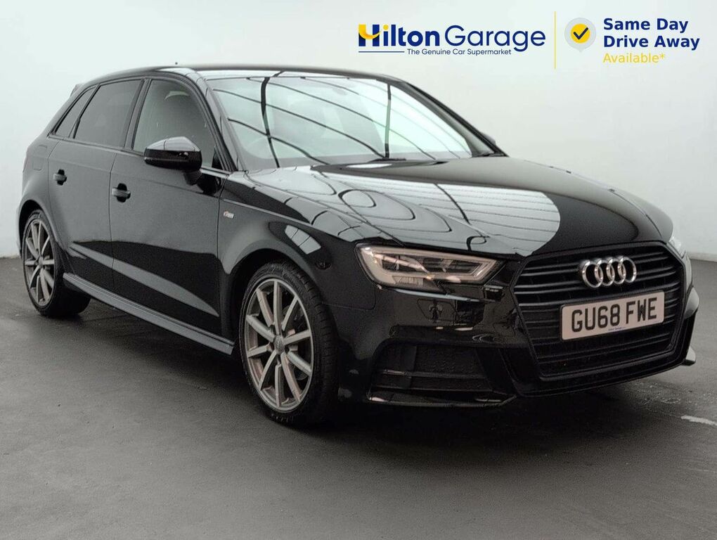 Audi A3 1.5 A3 Sportback Black Edition Tfsi Black
