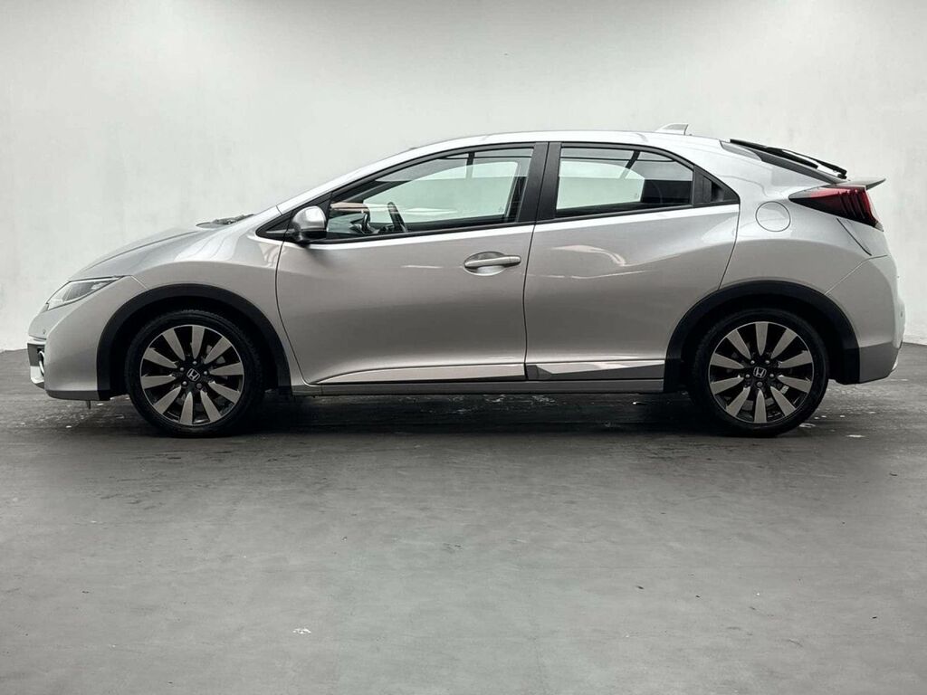 Honda Civic 1.8 Civic I-vtec Se Navi Silver #5