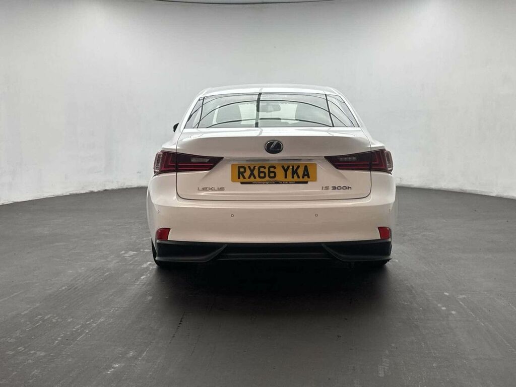 Lexus IS 300H F Sport Saloon White #7