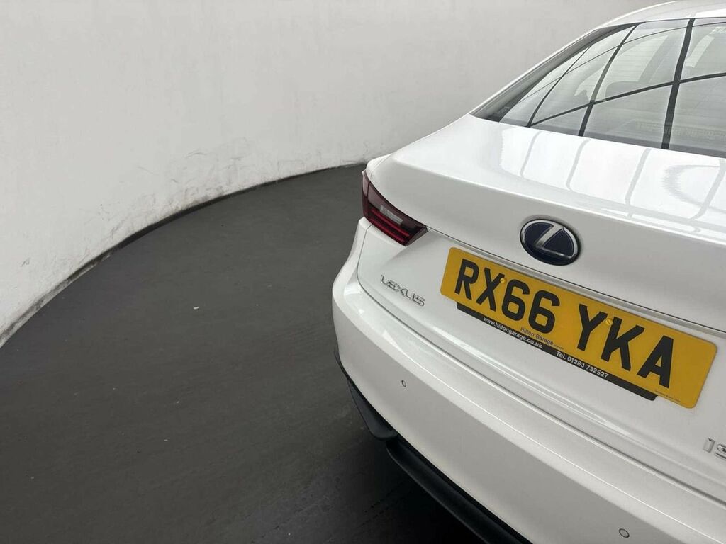 Lexus IS 300H F Sport Saloon White #29