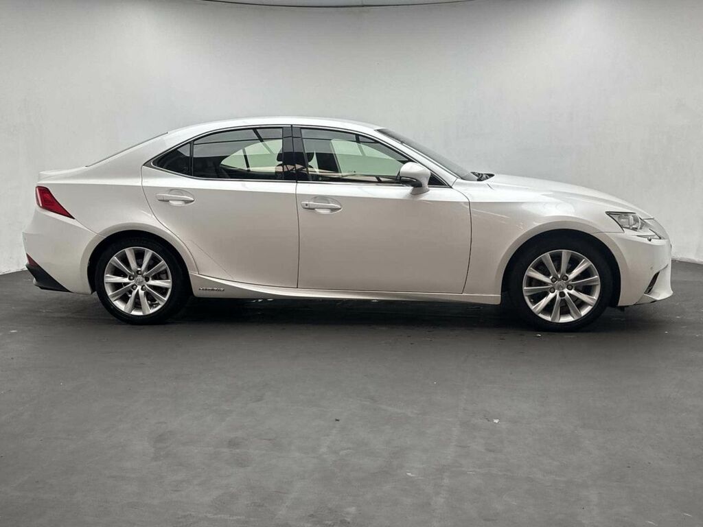 Lexus IS 300H F Sport Saloon White #9