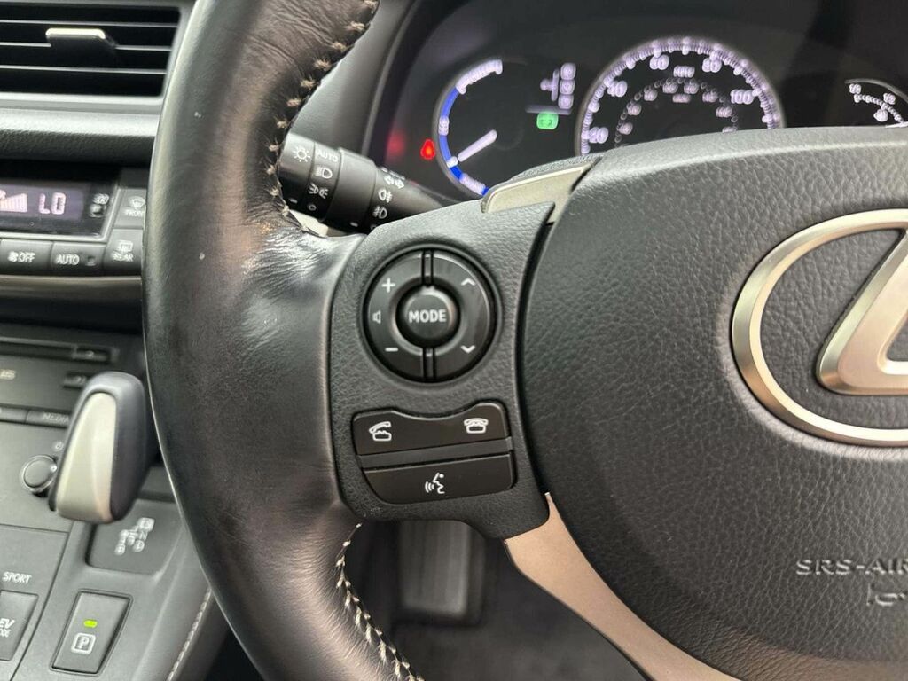 Lexus CT Hatchback 1.8 200H Sport Cvt Euro 6 Ss 201 Silver #16