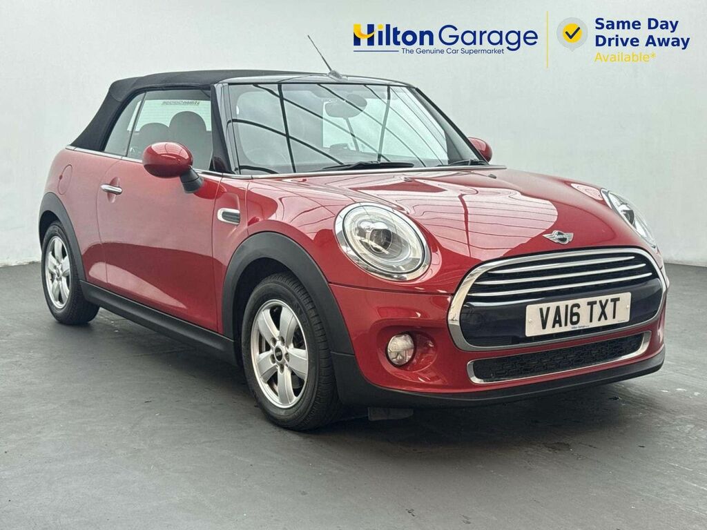 Mini Convertible 1.5 Cooper Red