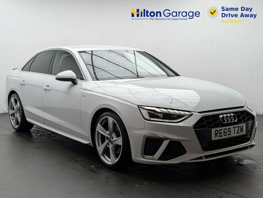 Audi A4 2.0 A4 S Line 35 Tfsi White