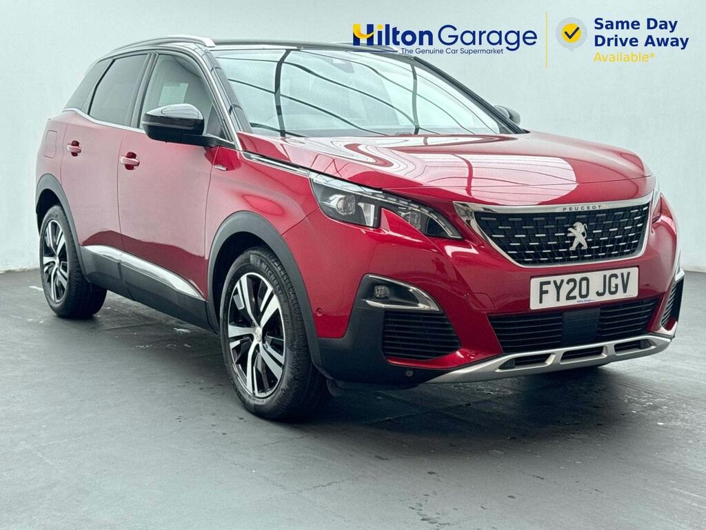 Peugeot 3008 1.5 3008 Gt Line Blue Hdi Ss Red