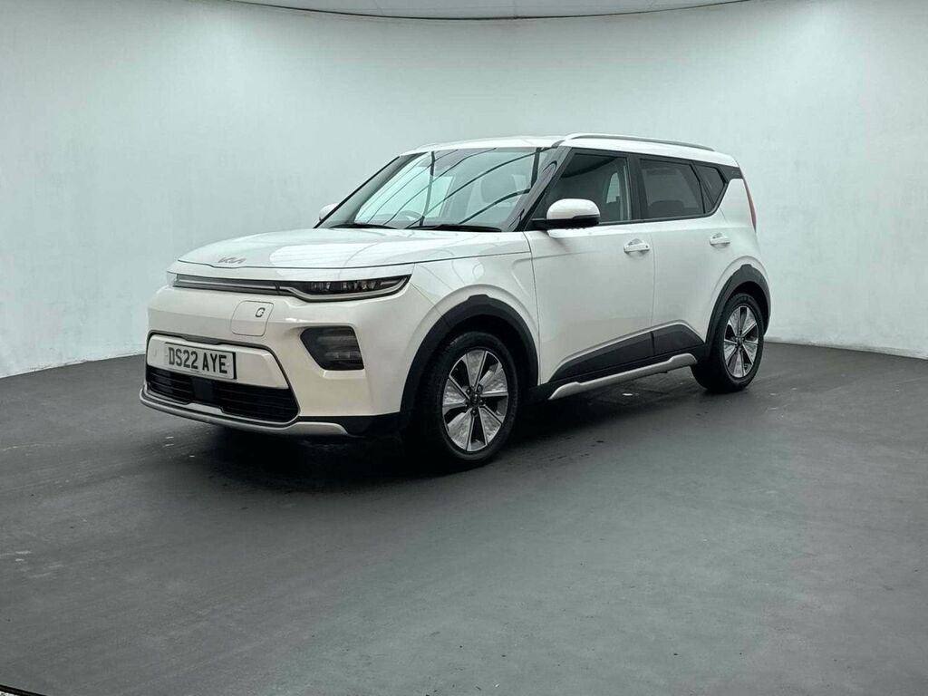 Kia Soul Soul Maxx Ev White #4