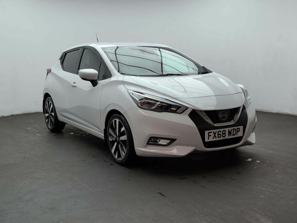 Nissan Micra 0.9 Micra Tekna Ig-t White #2
