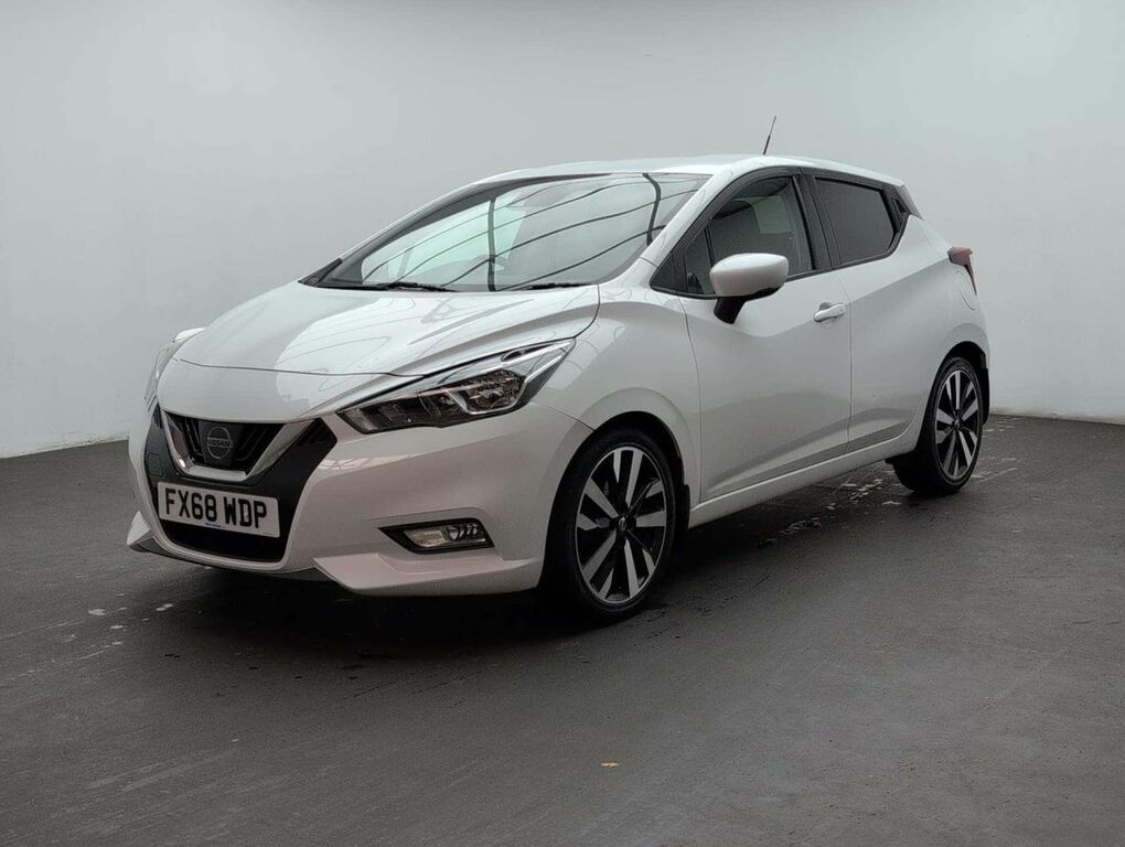 Nissan Micra 0.9 Micra Tekna Ig-t White #4