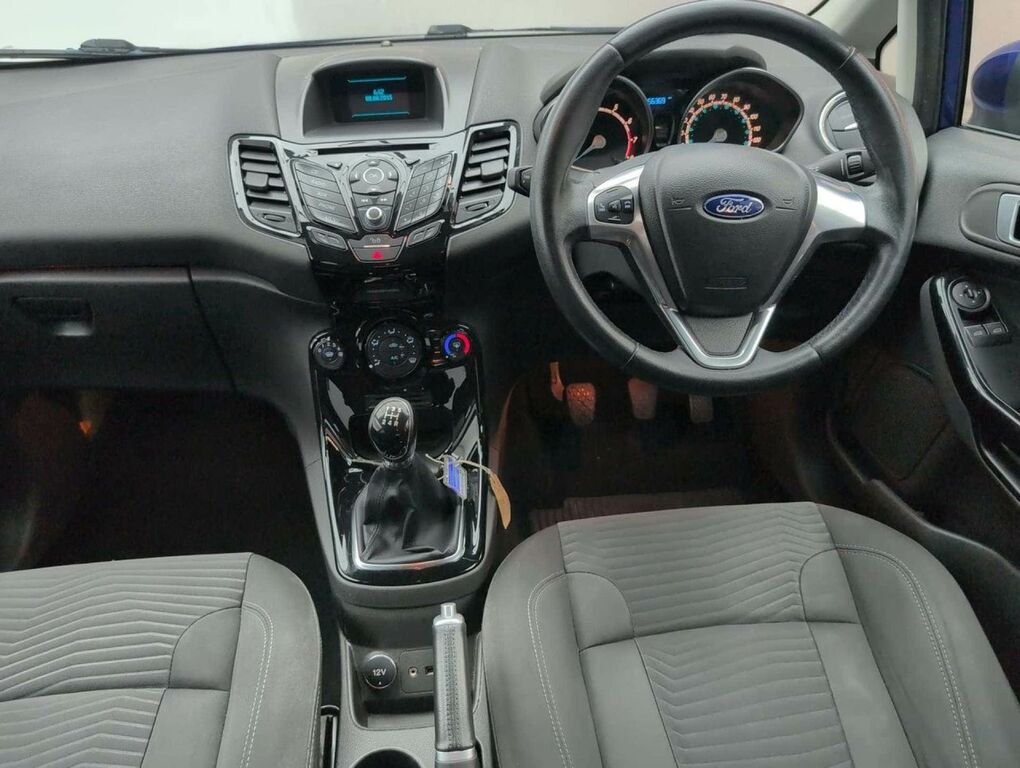 Ford Fiesta Hatchback 1.25 Zetec Euro 6 201565 Blue #24