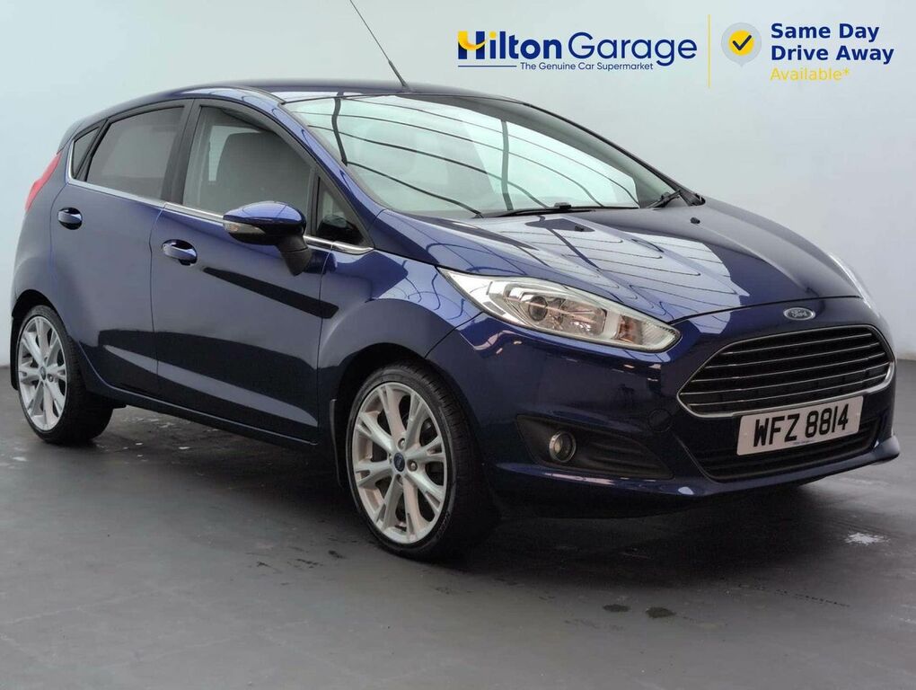 Ford Fiesta Hatchback 1.25 Zetec Euro 6 201565 Blue #1