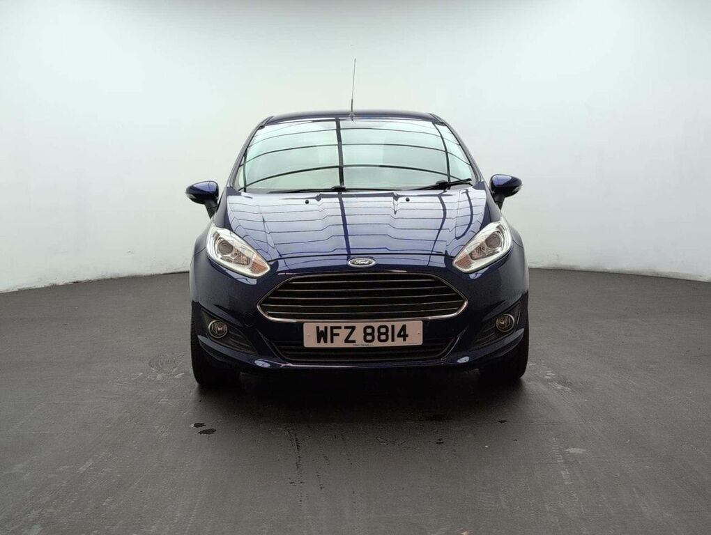 Ford Fiesta Hatchback 1.25 Zetec Euro 6 201565 Blue #3