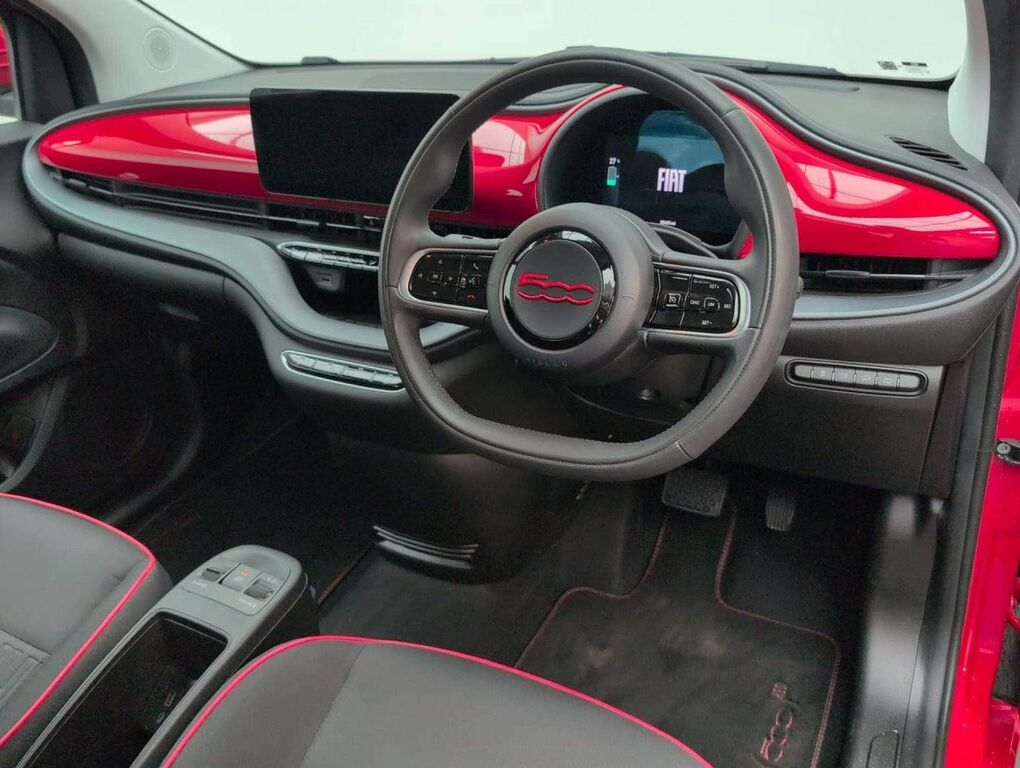 Fiat 500E 42Kwh La Prima Convertible 118 Blue #11