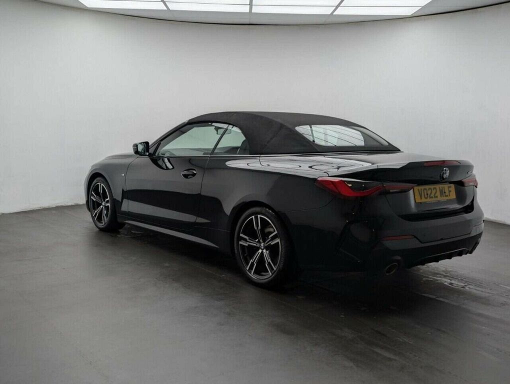 BMW 4 Series 2.0 420I M Sport Convertible Euro Black #6