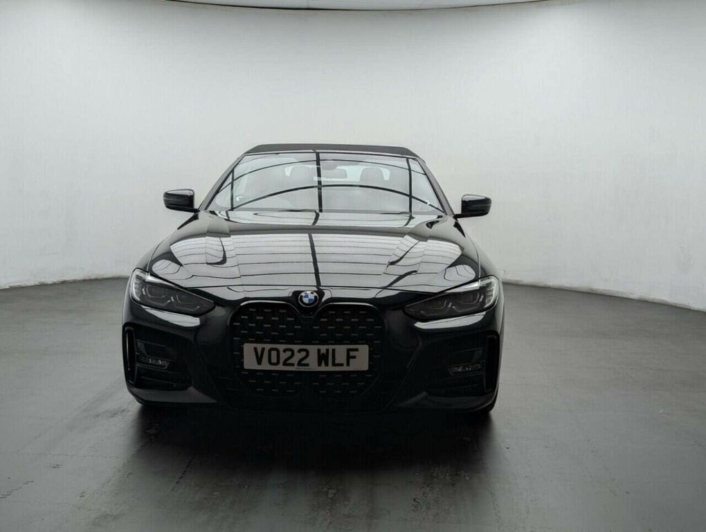 BMW 4 Series 2.0 420I M Sport Convertible Euro Black #3