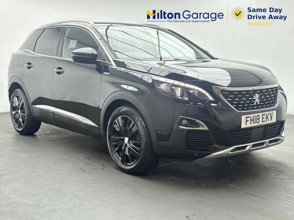 Peugeot 3008 1.5 3008 Gt Line Blue Hdi Ss Black