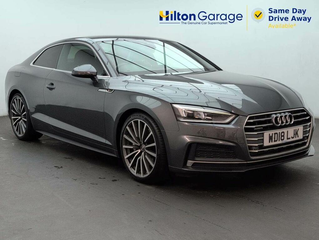 Audi A5 2.0 A5 S Line Tfsi Quattro 4Wd Grey