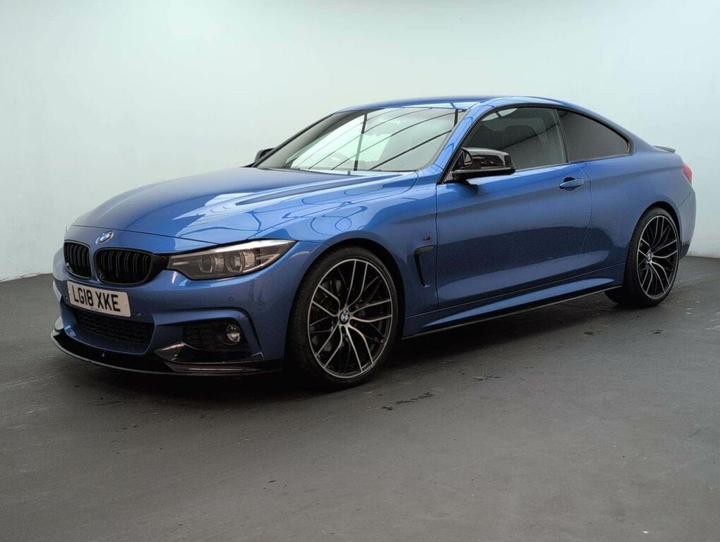 BMW 4 Series 2.0 420I M Sport Blue #4