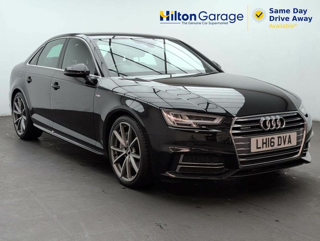 Audi A4 2.0 A4 S Line Tfsi Quattro 4Wd Black