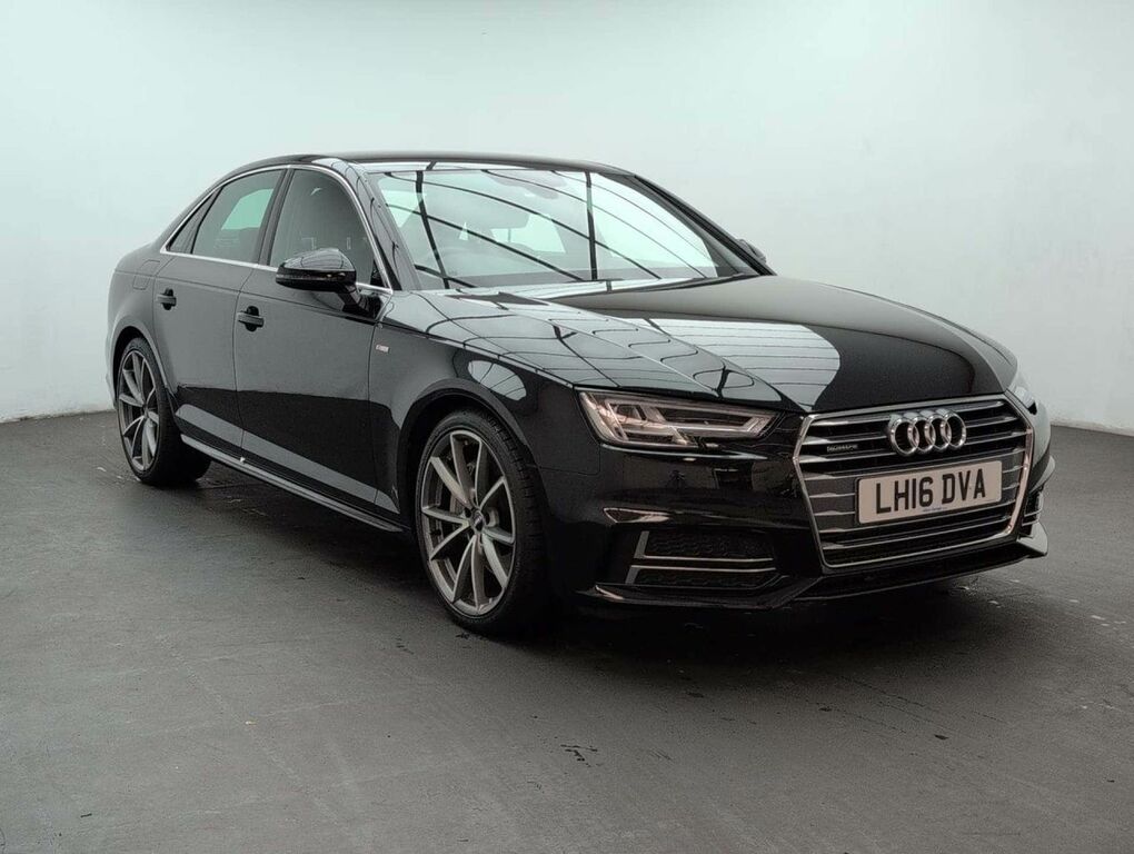 Audi A4 2.0 A4 S Line Tfsi Quattro 4Wd Black #2