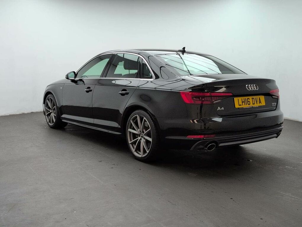 Audi A4 2.0 A4 S Line Tfsi Quattro 4Wd Black #6