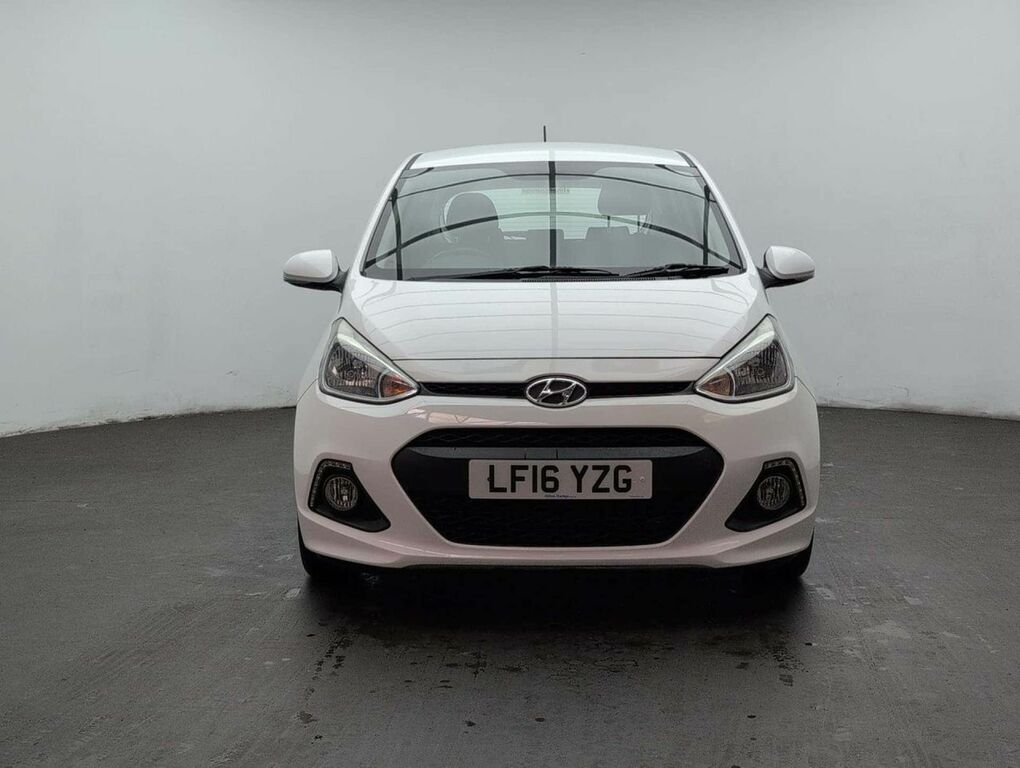Hyundai I10 1.0 I10 Premium Blue Drive White #3
