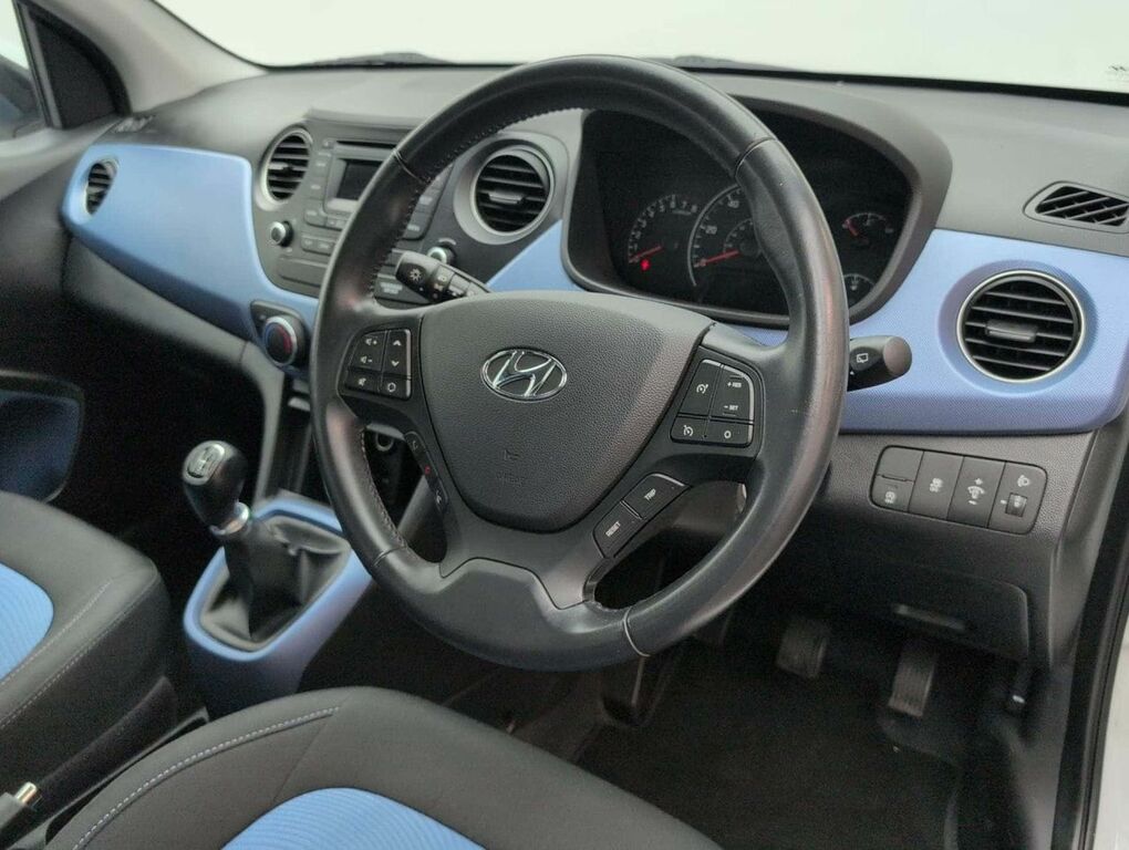 Hyundai I10 Hyundai I10 1.2 Premium Se Hatchback Ma Blue #11