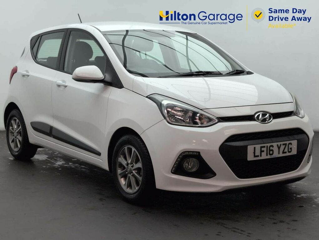 Hyundai I10 1.0 I10 Premium Blue Drive White