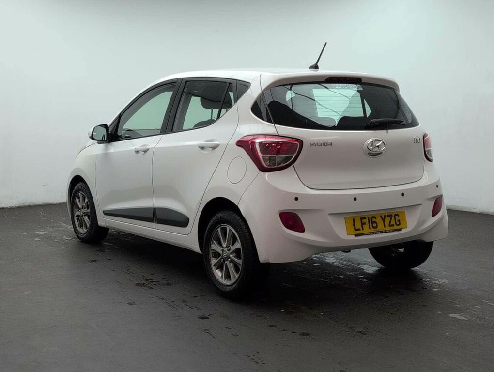 Hyundai I10 1.0 I10 Premium Blue Drive White #6