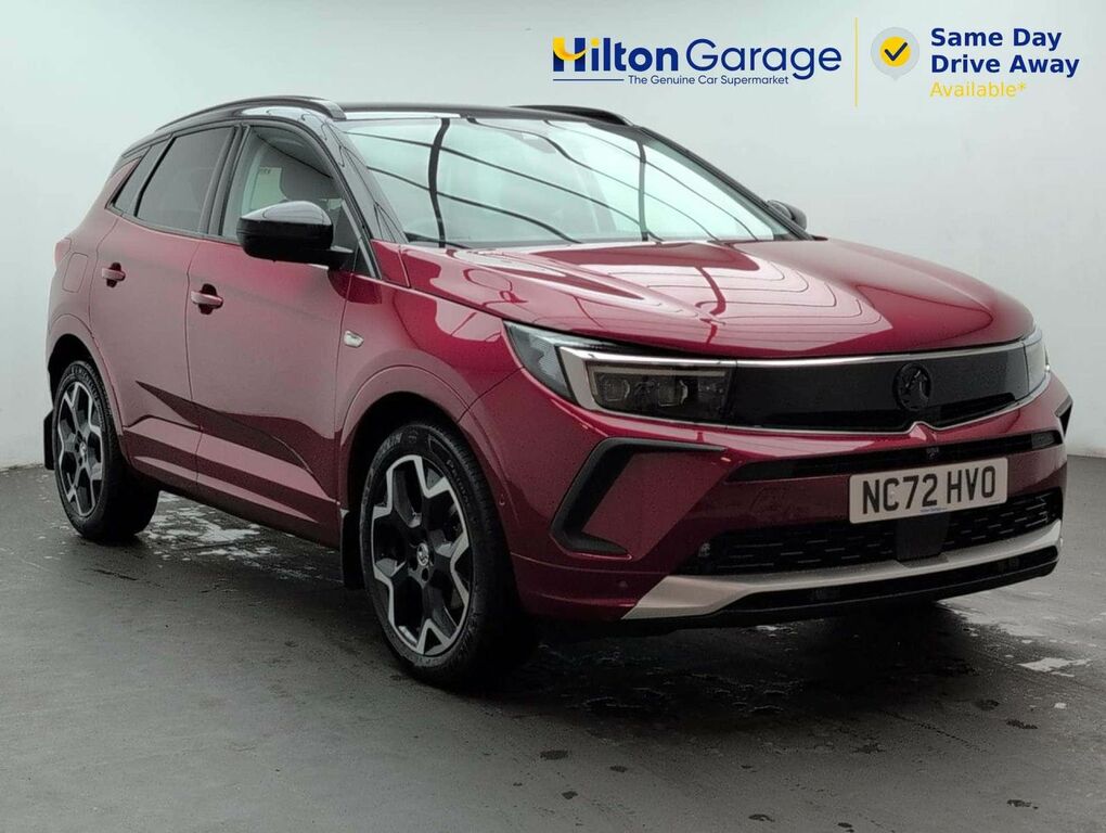 Vauxhall Grandland 1.2 Grandland Ultimate T Red