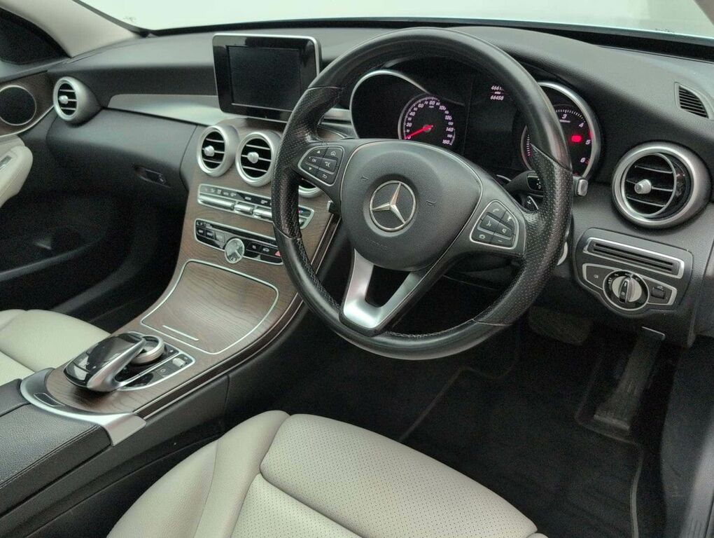Mercedes-Benz C Class 1.6 C200d Sport Saloon G-tronic Euro 6 Black #11