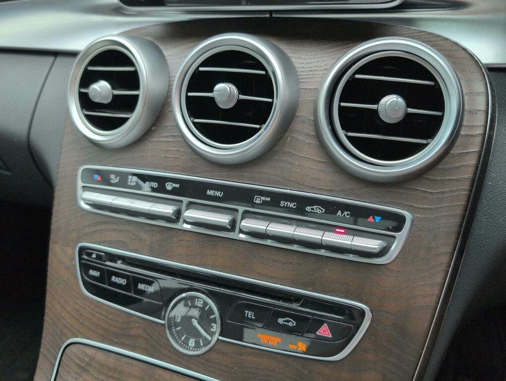 Mercedes-Benz C Class 1.6 C200d Sport Saloon G-tronic Euro 6 Black #16