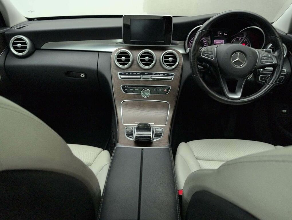Mercedes-Benz C Class 1.6 C200d Sport Saloon G-tronic Euro 6 Black #27