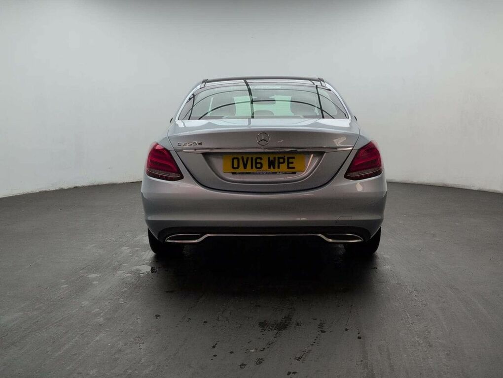 Mercedes-Benz C Class 1.6 C200d Sport Saloon G-tronic Euro 6 Black #7
